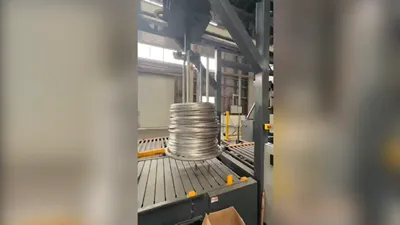 Полуавтоматическая машина обертывания бухт LS-600